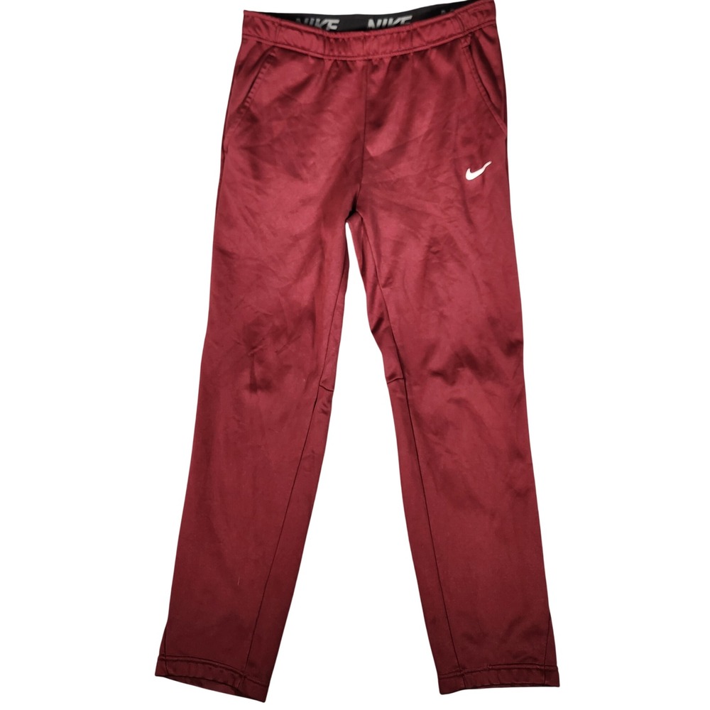 Nike Dri-FIT Training Pants Mens Large Burgundy Excellent CN9483-669 Joggers